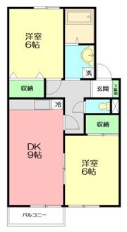 コスモエステートの間取り画像