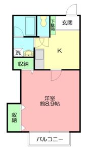 メゾン甲南の間取り画像