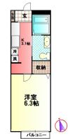 メゾンわかくさの間取り画像