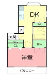 アウローラ大磯の間取り画像