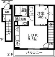 仮藤沢市亀井野プロジェクト新築工事の間取り画像
