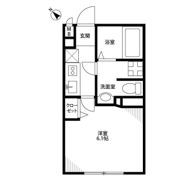 アムール 踊場の間取り画像