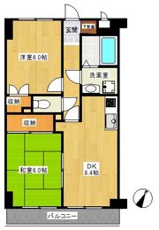 YMDIIIマンションの間取り画像