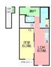 南鴨宮2丁目新築アパートの間取り画像