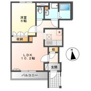 エクセレントヴュー米峰の間取り画像