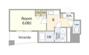 Fiore KP茅ケ崎の間取り画像