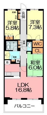 アークプラザ戸塚の間取り画像