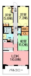 アークプラザ戸塚の間取り画像