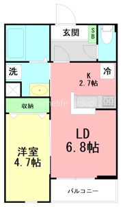 カーサエイルの間取り画像
