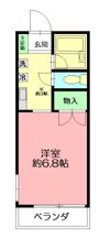 寒川山手ハイツの間取り画像