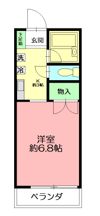 寒川山手ハイツの間取り画像