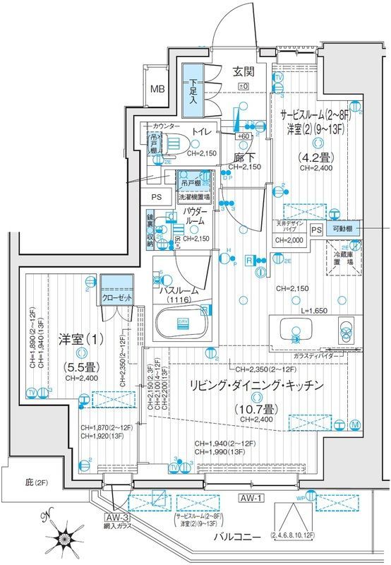 間取図