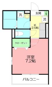 マ・メゾン鵠沼花沢 Bの間取り画像