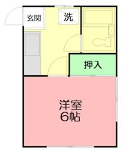 サニーハイツの間取り画像