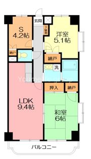 マイメゾン湘南一番館の間取り画像