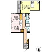 シャトン湘南藤沢の間取り画像