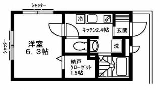 イーストアヴェニュー片瀬IIの間取り画像