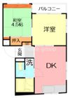 カナミヤコーポの間取り画像