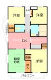 マーカスヒル湘南の間取り画像