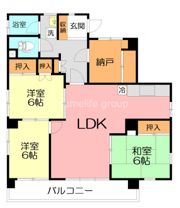 湘南ビューハイツの間取り画像