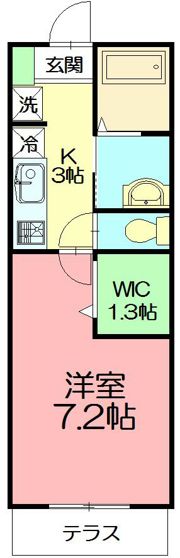 メゾンクレドールの間取り画像