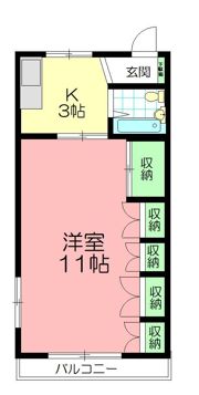 アイパレス湘南の間取り画像