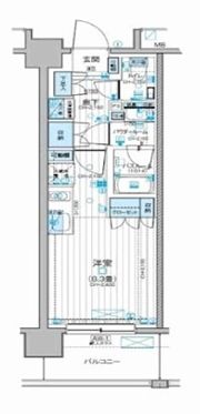 デュオステージ海老名の間取り画像