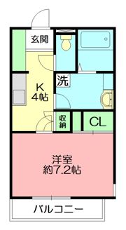 コンフォートエストの間取り画像