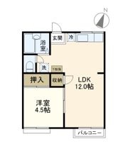 シャレー原宿C棟の間取り画像