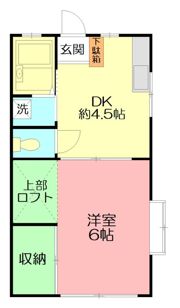 チェリーハイツAの間取り画像