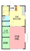 チェリーハイツAの間取り画像