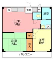 杉浦ビルの間取り画像