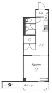 パークコートZAMAの間取り画像