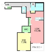 クイーンズ6の間取り画像