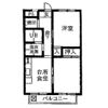ヒルハイツ中田の間取り画像