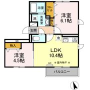 D-houseの間取り画像