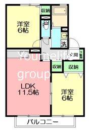 グランパルティールCの間取り画像