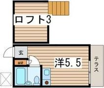 ハイムキャロットの間取り画像