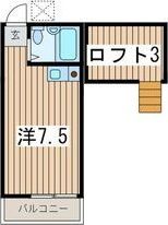 小柳ハイムの間取り画像