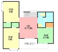市川ハイツ3の間取り画像