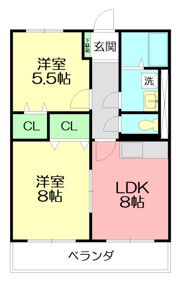 エクレールの間取り画像