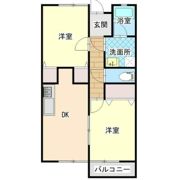 タウンハイツの間取り画像