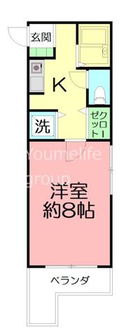 ラパルトマンNの間取り画像