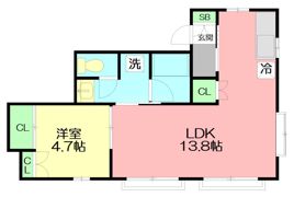 ドルチェの間取り画像