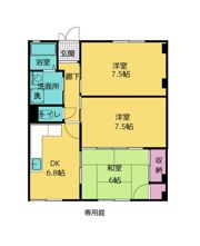 パレス富士湘南の間取り画像