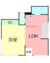 寒川アパートの間取り画像