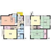 小田原市小船貸中古戸建の間取り画像