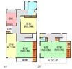 飯沢168貸家の間取り画像