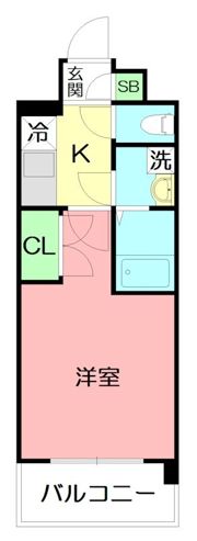フェリックス本厚木の間取り画像