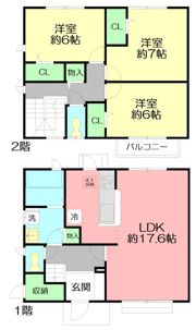 COURTIIIの間取り画像